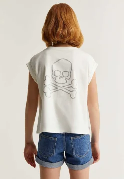 Scalpers Tshirts<Glitter Skull Knot T-Shirt