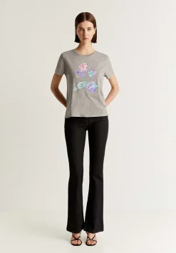 Scalpers T-Shirts And Tops<Glitter Skull T-Shirt