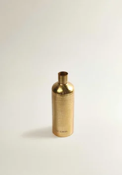 Scalpers Decorative Accessories<Golden Metal Decorative Vase