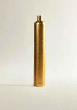 Scalpers Decorative Accessories<Golden Metal Decorative Vase