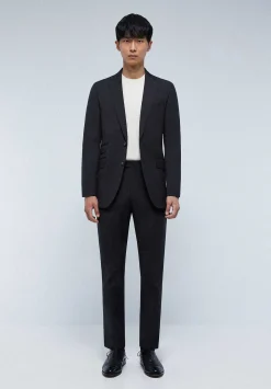 Scalpers Suits<Gray Wool Structured Suit