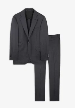Scalpers Suits<Gray Wool Structured Suit