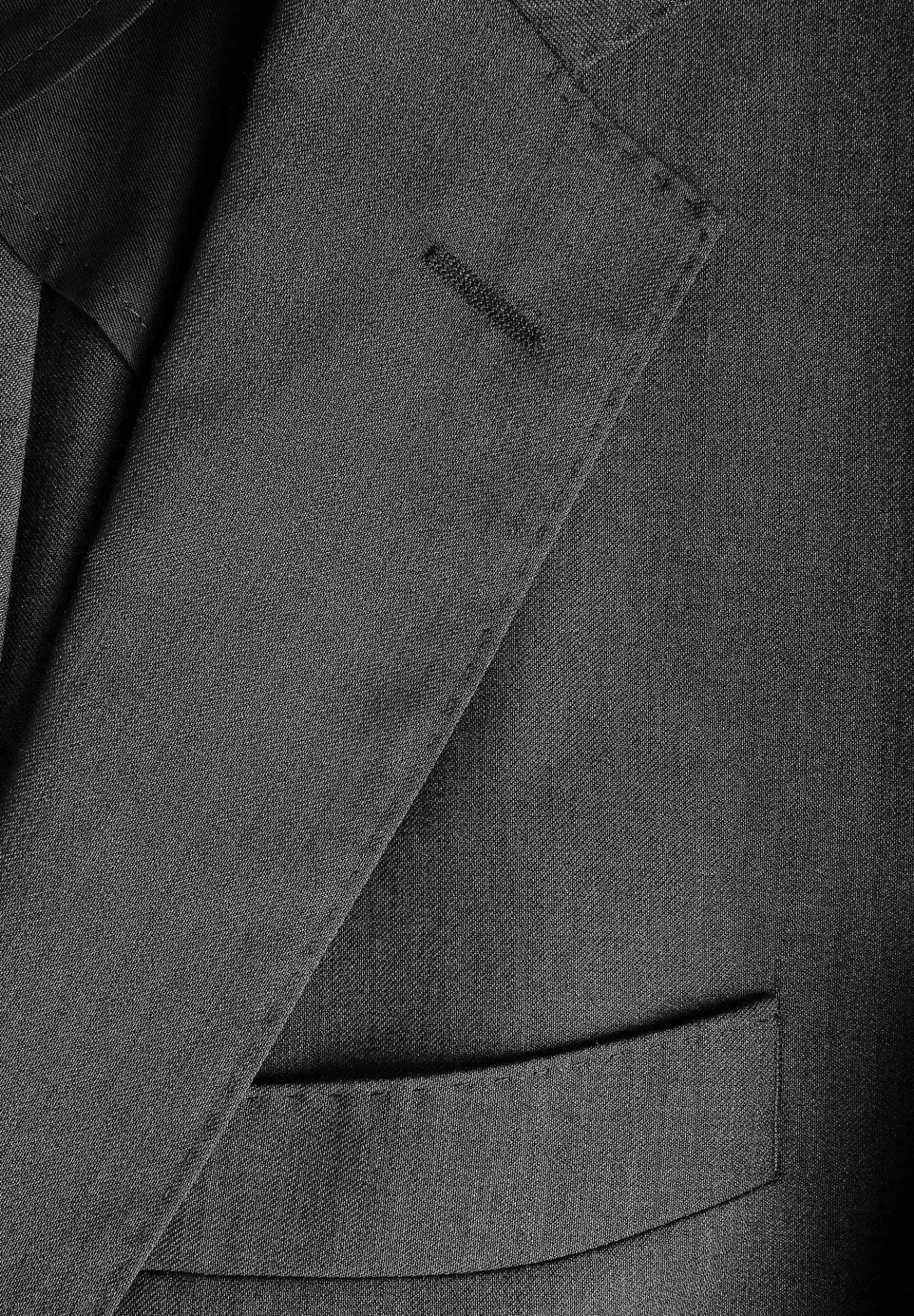 Scalpers Suits<Gray Wool Structured Suit