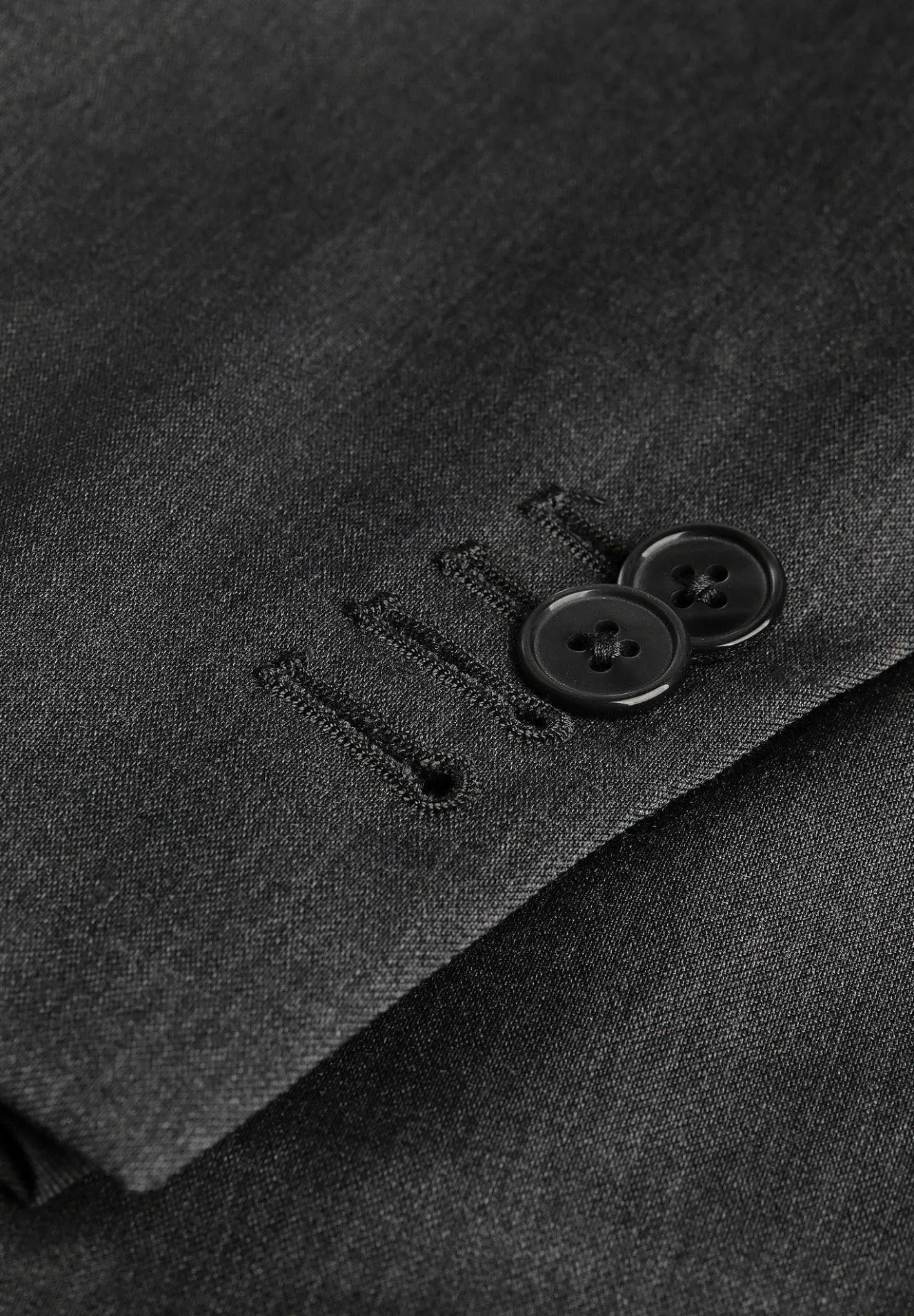 Scalpers Suits<Gray Wool Structured Suit