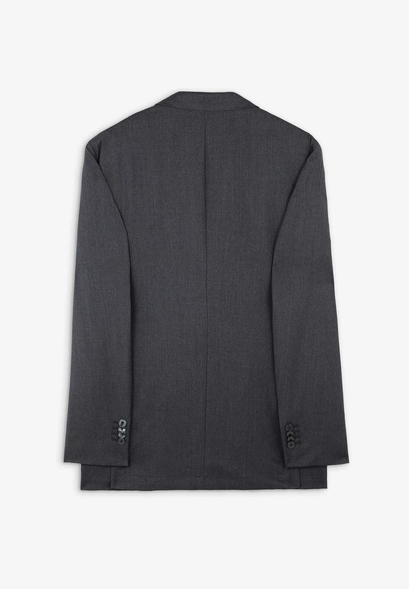 Scalpers Suits<Gray Wool Structured Suit