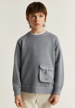 Scalpers Sweatshirts<Gusseted Pocket Sweatshirt