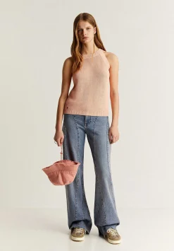 Scalpers Spot<Halter Neck Knitted Top