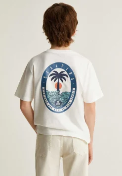 Scalpers Tshirts<High Density Print Detail T-Shirt
