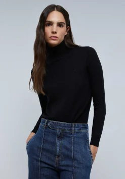 Scalpers Sweaters And Cardigans<High Neck Knitted Sweater