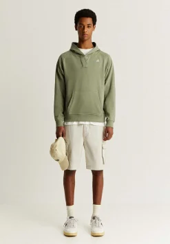 Scalpers Sweatshirts<Hooded Sweatshirt With Neck Detail