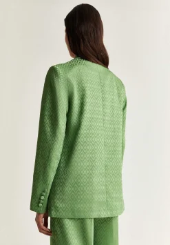 Scalpers Blazers And Vests<Jacquard Woven Blazer