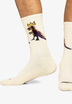 Scalpers Socks<Jimmy Lion | Athletic Basquiat Pez Dispenser Socks