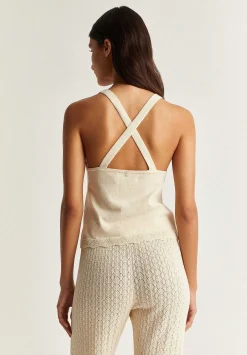 Scalpers T-Shirts And Tops<Knit Detail Top
