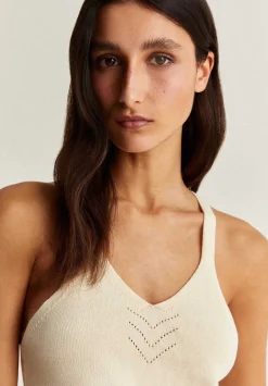 Scalpers T-Shirts And Tops<Knit Detail Top