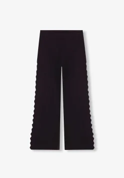Scalpers Pants<Knitted Pants With Side Slits