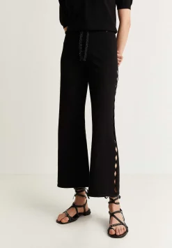 Scalpers Pants<Knitted Pants With Side Slits