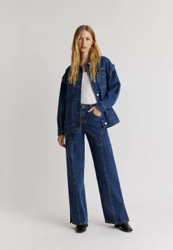 Scalpers Jackets And Trench<Laagam | De-Nimes Detachable Sleeves Jacket