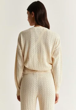 Scalpers Sweaters And Cardigans<Lacing Crochet Cardigan