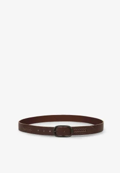 Scalpers Belts And Suspenders<Leather Belt Die Cut Details