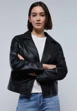 Scalpers Jackets And Trench<Leather Biker Jacket
