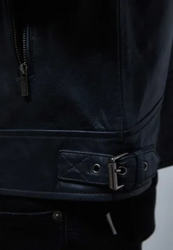 Scalpers Jackets And Jackets<Leather Biker Jacket