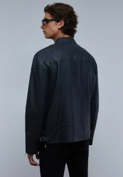Scalpers Jackets And Jackets<Leather Biker Jacket