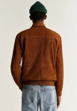 Scalpers Jackets And Jackets<Leather Bomber Jacket