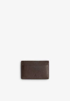 Scalpers Wallets And Card Holders<Leather Card Holder With Contrast Detail