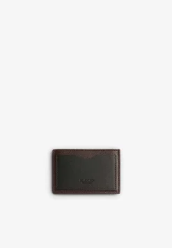 Scalpers Wallets And Card Holders<Leather Card Holder With Contrast Detail