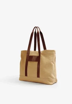 Scalpers Backpacks And Toiletry Bags<Leather Shopper Bag Handles