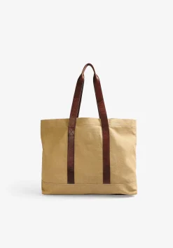 Scalpers Backpacks And Toiletry Bags<Leather Shopper Bag Handles
