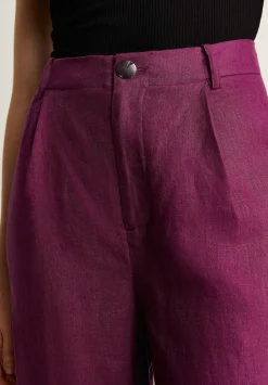 Scalpers Pants<Linen Pants With Pleats