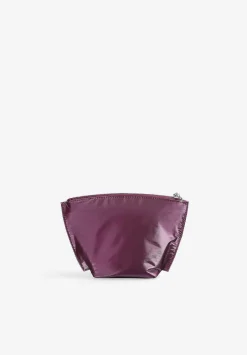 Scalpers Makeup Bag<Logo Metallic Nylon Toiletry Bag