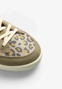 Scalpers Footwear<Low Top Sneaker Skull Animal Print