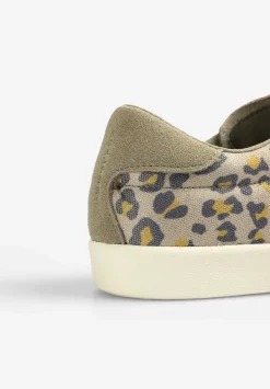 Scalpers Footwear<Low Top Sneaker Skull Animal Print