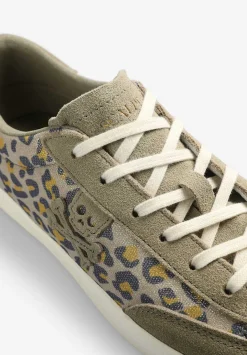 Scalpers Footwear<Low Top Sneaker Skull Animal Print