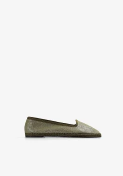Scalpers Flat Shoes<Lurex Detail Slippers