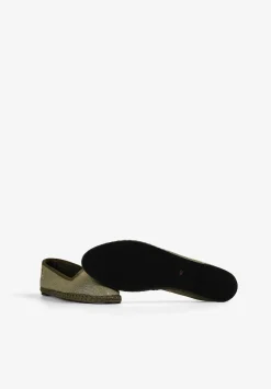 Scalpers Flat Shoes<Lurex Detail Slippers