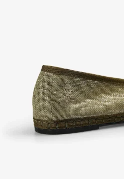 Scalpers Flat Shoes<Lurex Detail Slippers