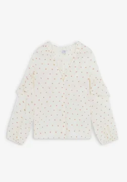 Scalpers Shirts<Lurex Details Blouse