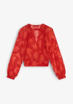 Scalpers Shirts<Lurex Opening Blouse