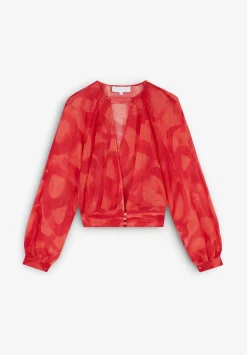Scalpers Shirts<Lurex Opening Blouse