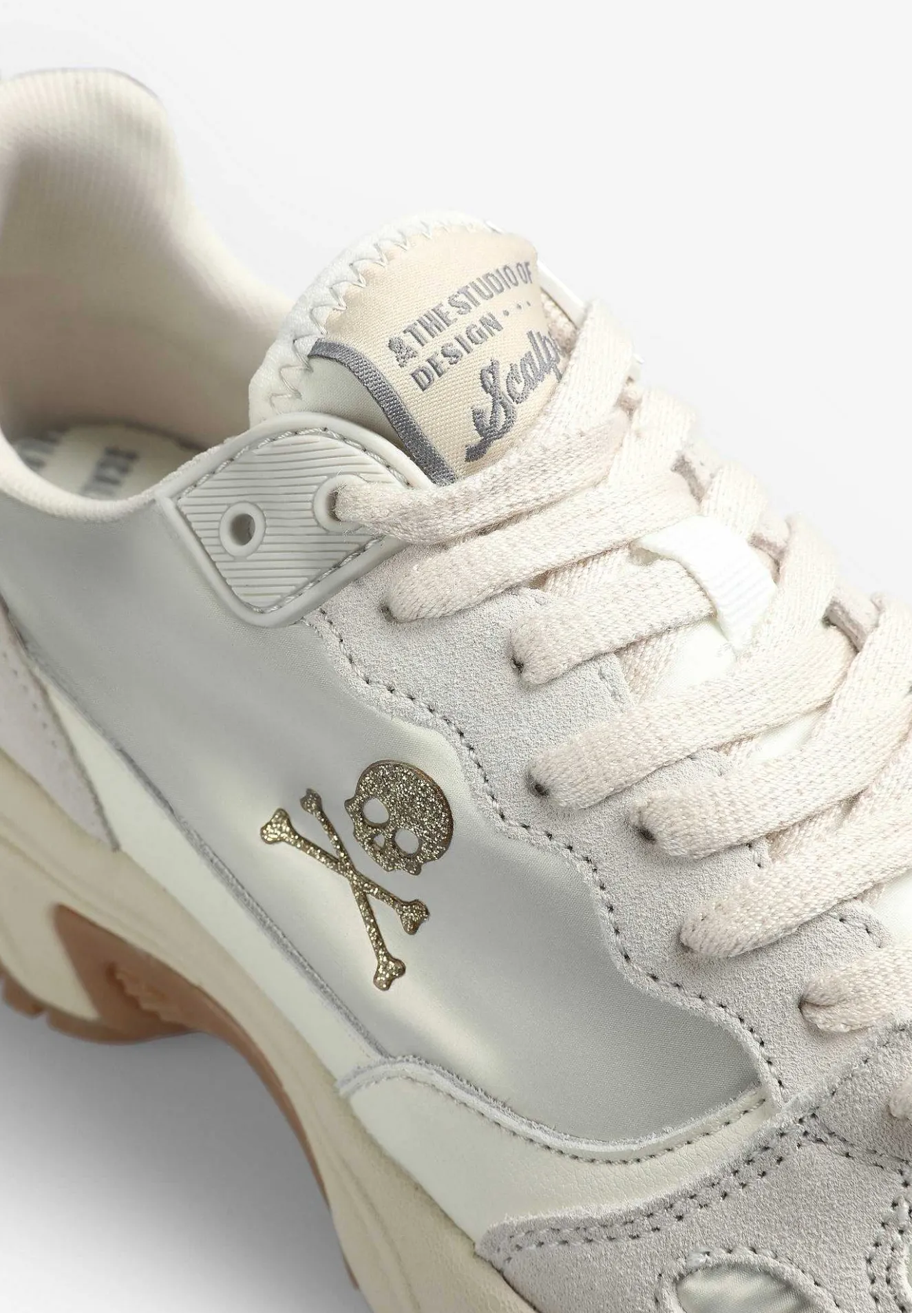 Scalpers Sneakers<Metallic Combined Sneakers