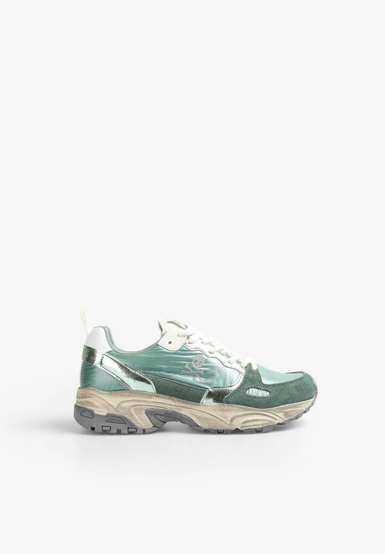 Scalpers Sneakers<Metallic Combined Sneakers