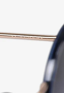 Scalpers Glasses<Metallic Round Sunglasses
