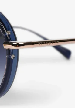 Scalpers Glasses<Metallic Round Sunglasses