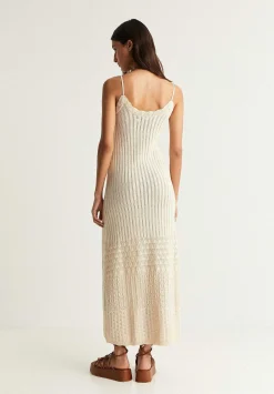 Scalpers Dresses<Midi Crochet Dress With Straps