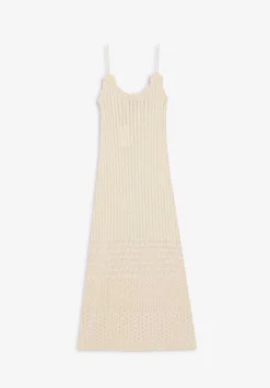 Scalpers Dresses<Midi Crochet Dress With Straps