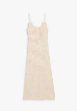 Scalpers Dresses<Midi Crochet Dress With Straps