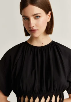 Scalpers Dresses<Midi Dress With Waist Slits